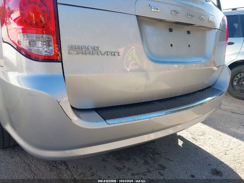 2012 Dodge Grand Caravan Se/Avp VIN: 2C4RDGBG2CR380838 Lot: 43522596