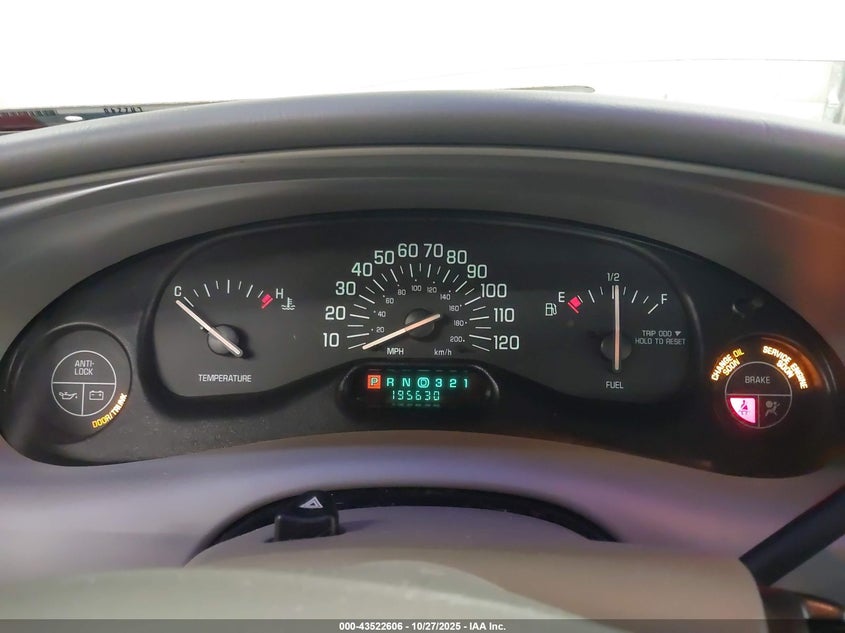 2003 Buick Century Custom VIN: 2G4WS52J231176916 Lot: 43522606