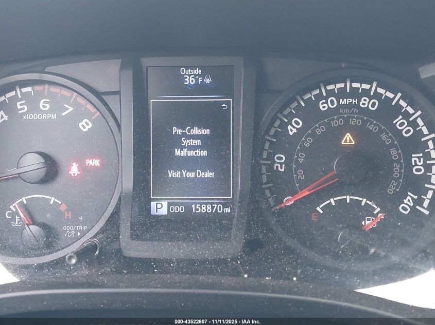 2019 Toyota Tacoma Sr VIN: 5TFRX5GN2KX149313 Lot: 43522607