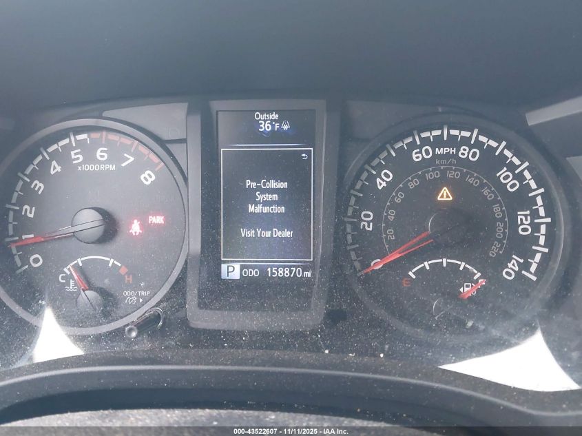 2019 Toyota Tacoma Sr VIN: 5TFRX5GN2KX149313 Lot: 43522607