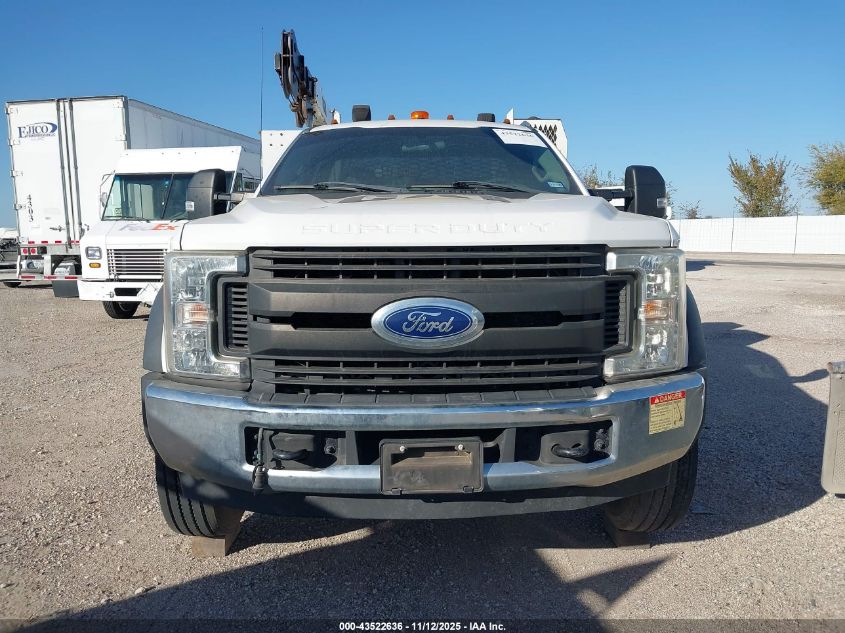 2017 Ford F-550 Chassis Xl VIN: 1FDUF5GTXHDA09219 Lot: 43522636