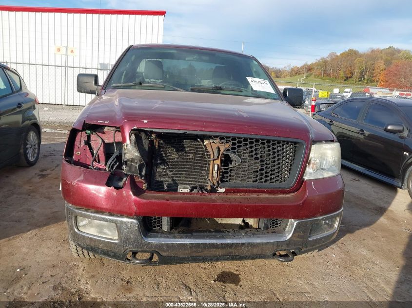 2004 Ford F-150 Stx/Xl/Xlt VIN: 1FTRF14W14NB04600 Lot: 43522656