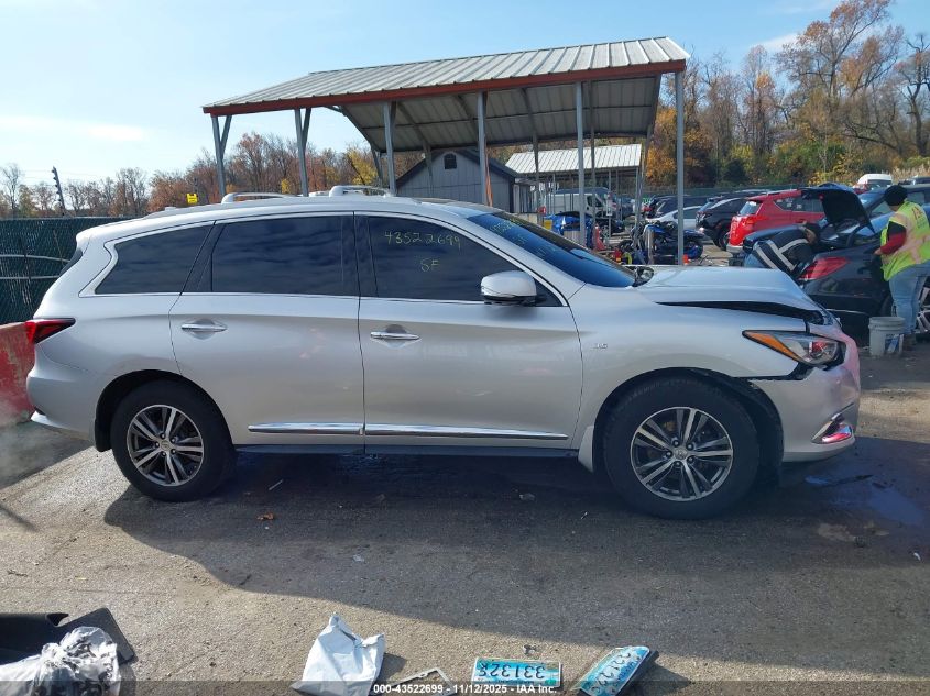 2018 Infiniti Qx60 VIN: 5N1DL0MM5JC503315 Lot: 43522699