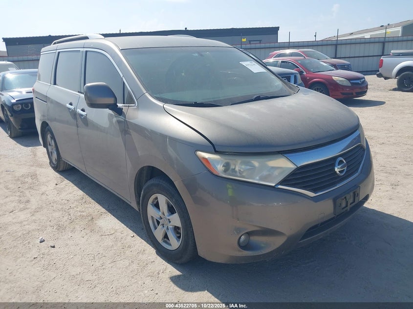 2015 NISSAN QUEST SV - JN8AE2KP8F9121301