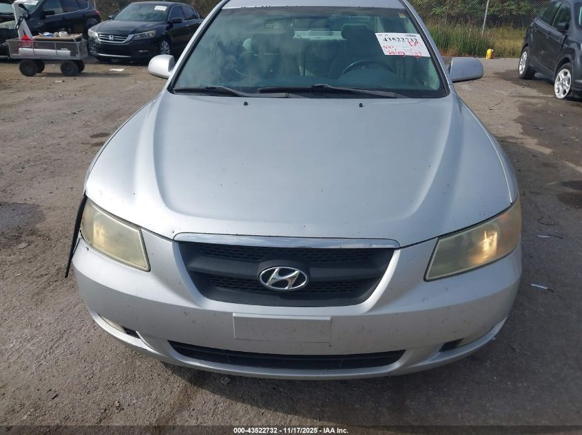 2006 Hyundai Sonata Gls V6/Lx V6 VIN: 5NPEU46F66H066769 Lot: 43522732