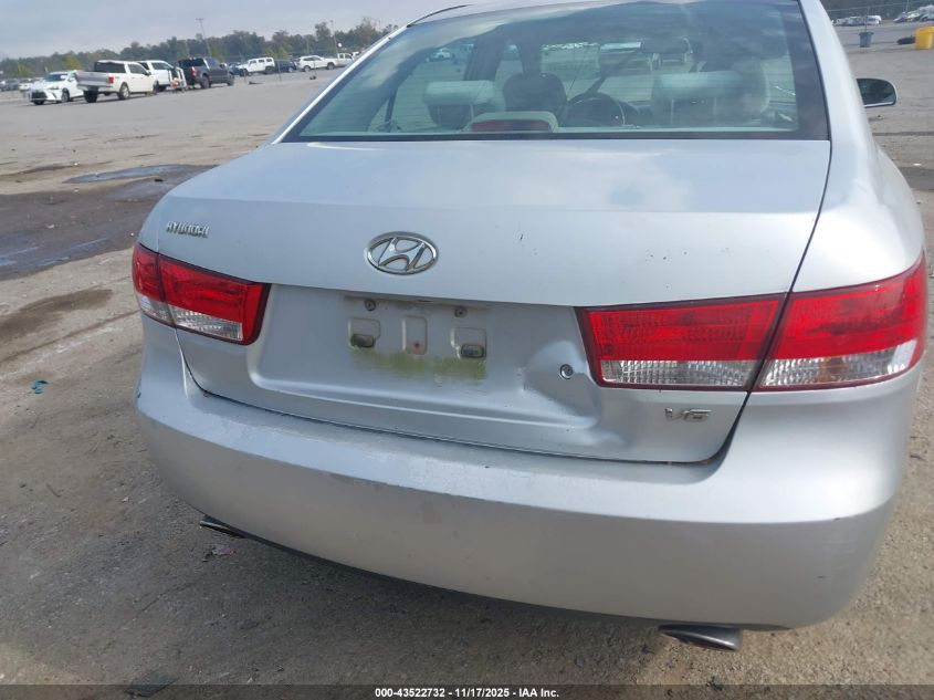 2006 Hyundai Sonata Gls V6/Lx V6 VIN: 5NPEU46F66H066769 Lot: 43522732
