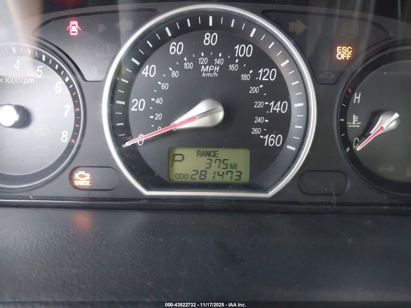 2006 Hyundai Sonata Gls V6/Lx V6 VIN: 5NPEU46F66H066769 Lot: 43522732