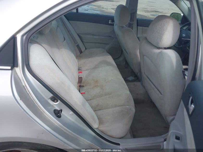 2006 Hyundai Sonata Gls V6/Lx V6 VIN: 5NPEU46F66H066769 Lot: 43522732