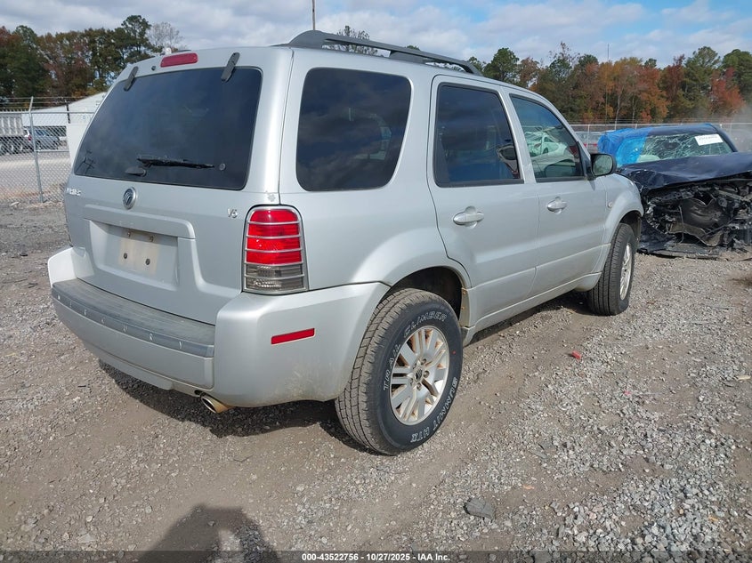 4M2YU56175DJ14964 2005 MERCURY MARINER photo no. 4
