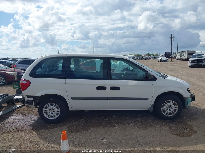 2007 Dodge Caravan Se VIN: 1D4GP25R07B101974 Lot: 43522807