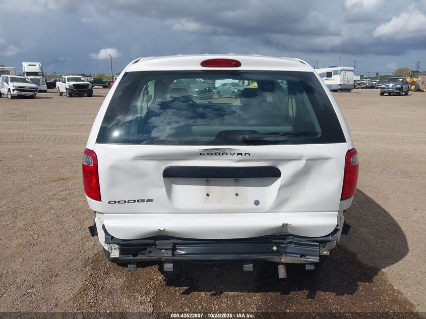 2007 Dodge Caravan Se VIN: 1D4GP25R07B101974 Lot: 43522807