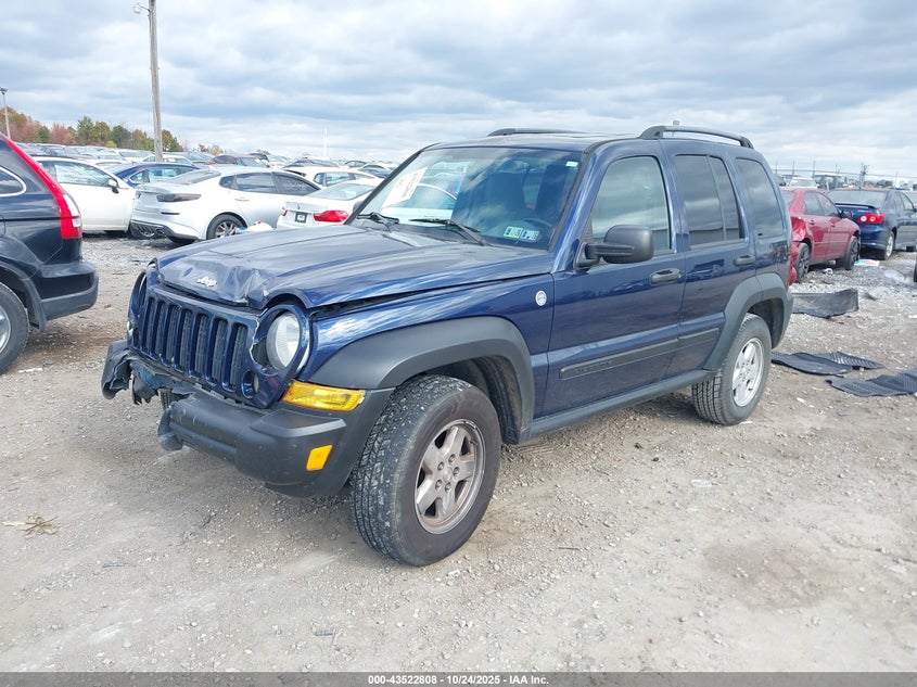 1J4GL48K36W113766 2006 JEEP LIBERTY (NORTH AMERICA) photo no. 2