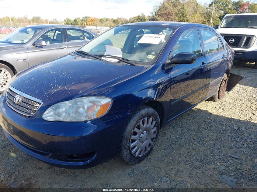 2T1BR32E95C448436 2005 TOYOTA COROLLA photo no. 2