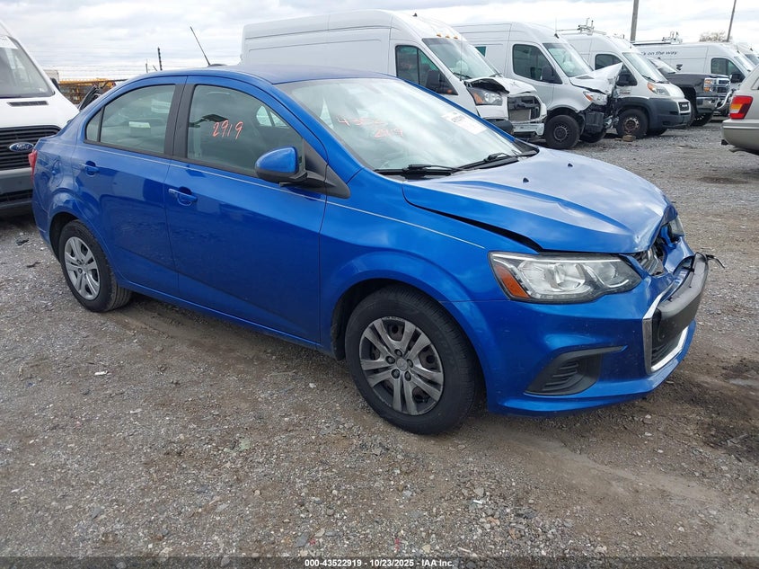 2017 CHEVROLET SONIC LS AUTO - 1G1JB5SGXH4134131