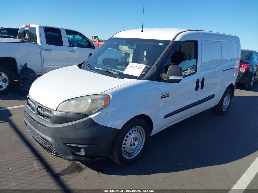 2016 RAM PROMASTER CITY TRADESMAN ZFBERFAT6G6B84588