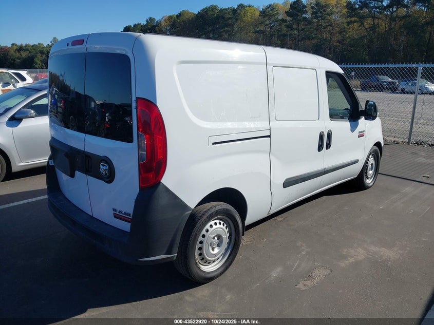 2016 RAM PROMASTER CITY TRADESMAN ZFBERFAT6G6B84588