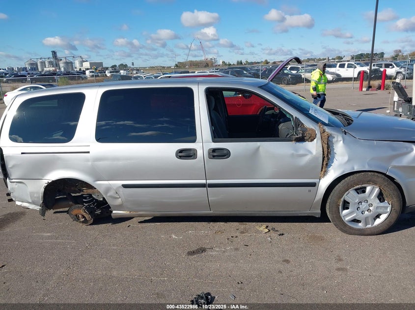 2008 Chevrolet Uplander Ls VIN: 1GNDV23W88D162002 Lot: 43522986