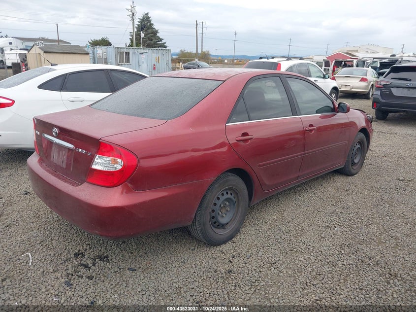 JTDBE32K340255550 2004 TOYOTA CAMRY photo no. 4