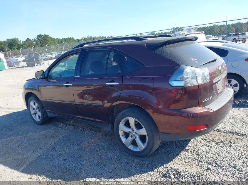 2008 Lexus Rx 350 VIN: JTJGK31UX80011530 Lot: 43523110