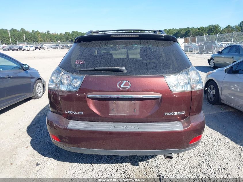 2008 Lexus Rx 350 VIN: JTJGK31UX80011530 Lot: 43523110