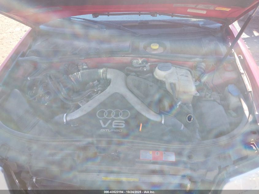 2001 Audi A6 2.7T VIN: WAUED64BX1N141636 Lot: 43523194