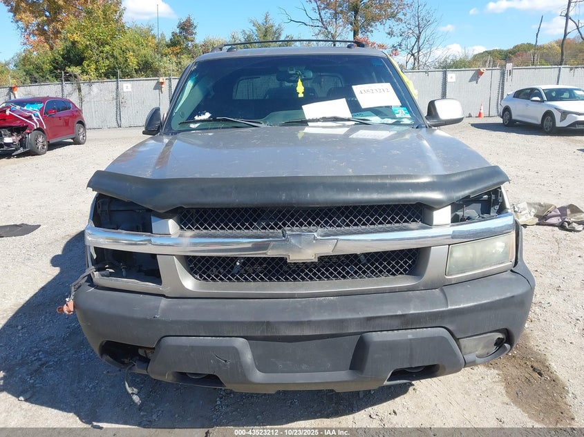 2003 Chevrolet Avalanche 1500 VIN: 3GNEK13T63G194729 Lot: 43523212