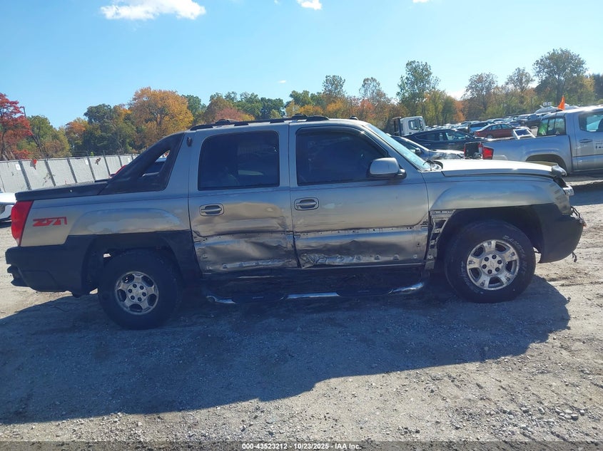 2003 Chevrolet Avalanche 1500 VIN: 3GNEK13T63G194729 Lot: 43523212