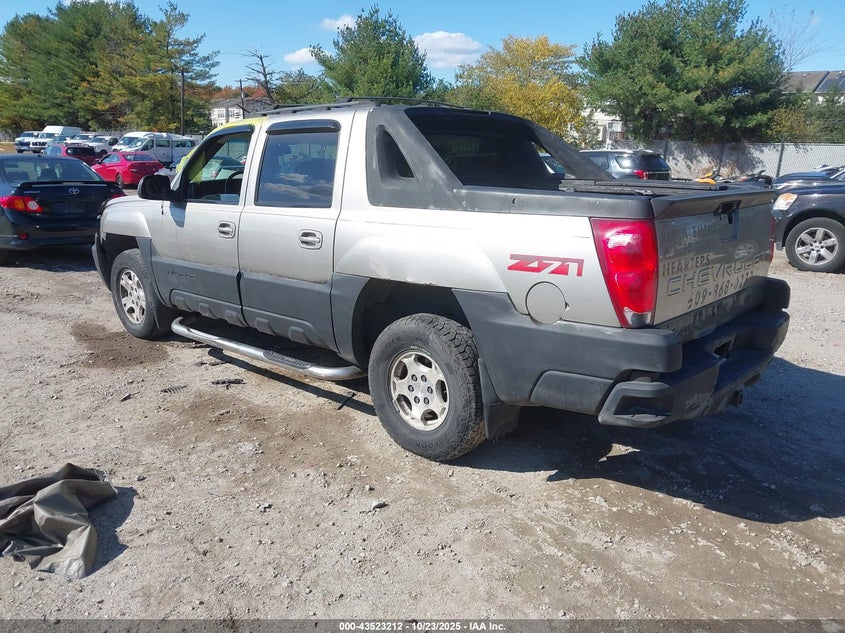 3GNEK13T63G194729 2003 CHEVROLET AVALANCHE photo no. 3