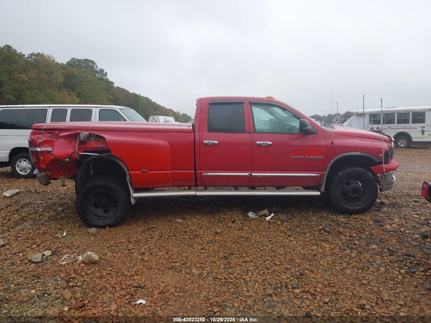 2004 Dodge Ram 3500 Slt/Laramie VIN: 3D7MU48C34G262422 Lot: 43523250