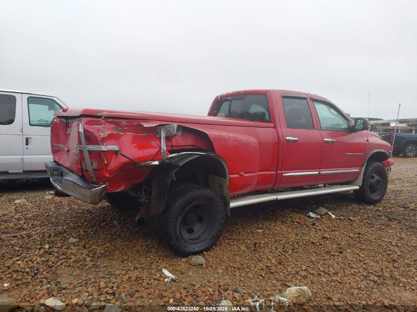2004 Dodge Ram 3500 Slt/Laramie VIN: 3D7MU48C34G262422 Lot: 43523250