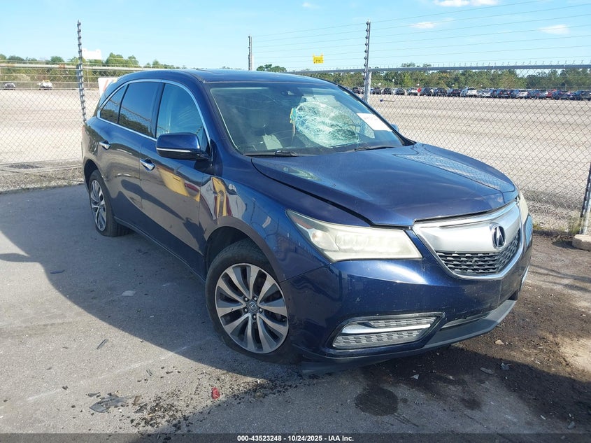 ACURA MDX TECHNOLOGY ACURAWATCH PLUS PACKAGES/TECHNOLOGY PACKAGE