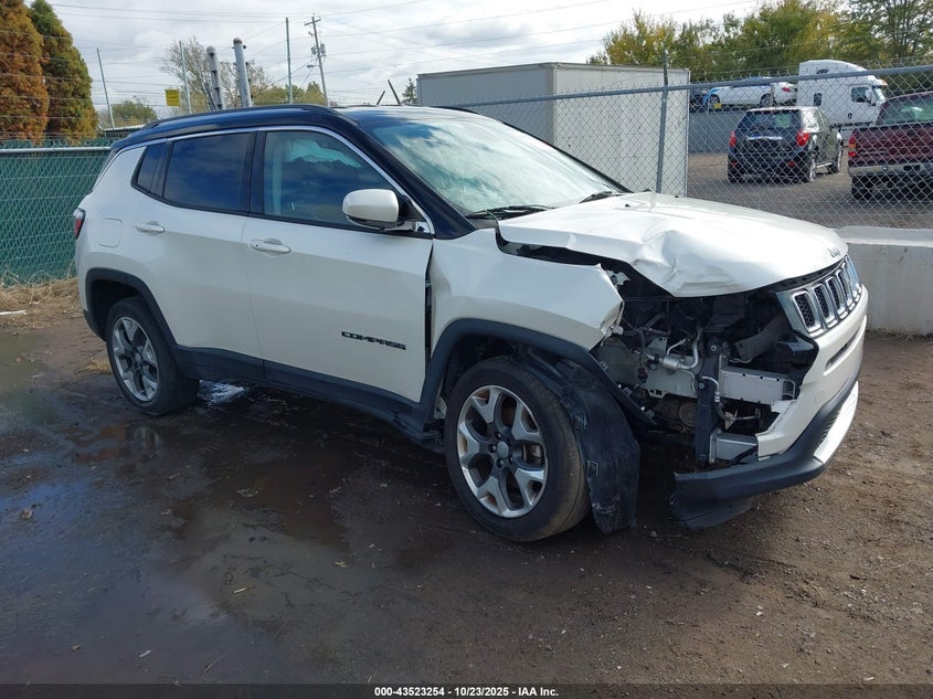 2020 JEEP COMPASS LIMITED 4X4 - 3C4NJDCB7LT123972