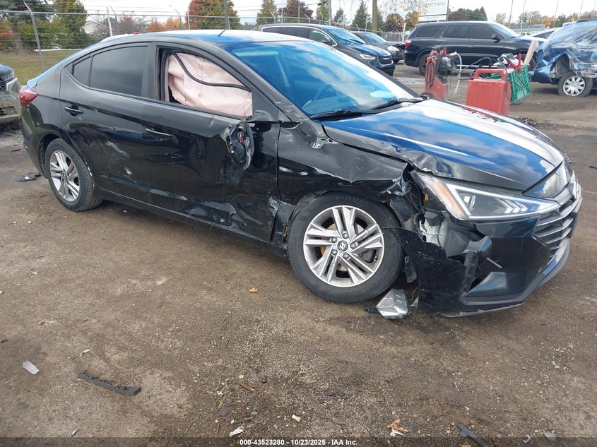 2019 HYUNDAI ELANTRA PREFERRED - KMHD84LF9KU740915