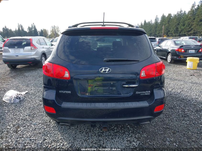 2007 Hyundai Santa Fe Limited/Se VIN: 5NMSH73E27H043492 Lot: 43523310