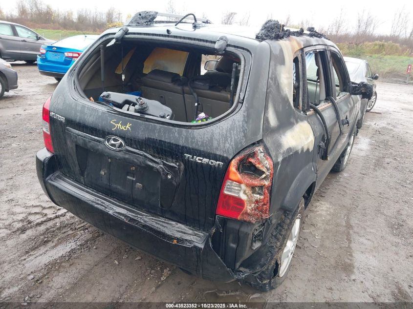 2008 Hyundai Tucson Gls VIN: KM8JM12B98U895954 Lot: 43523352