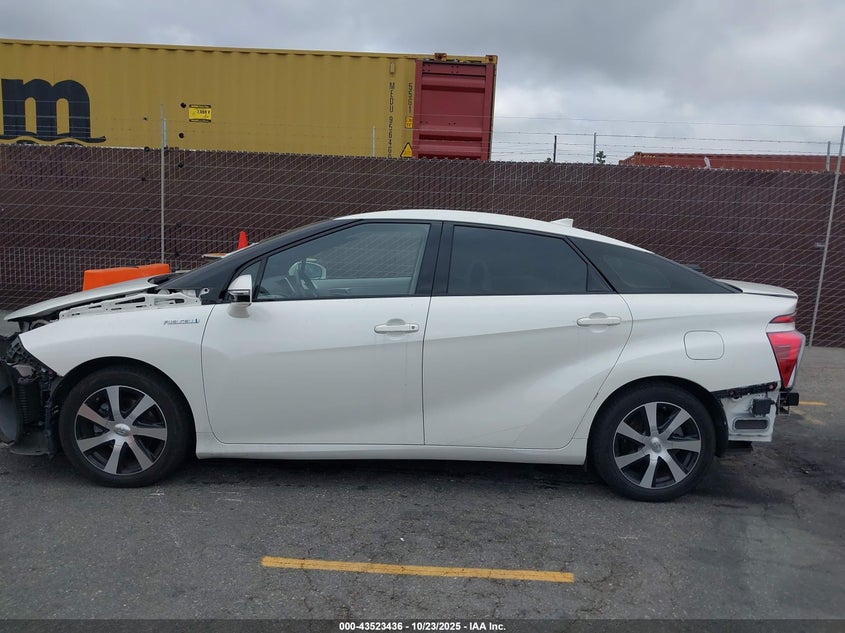 2019 Toyota Mirai VIN: JTDBVRBD8KA005779 Lot: 43523436