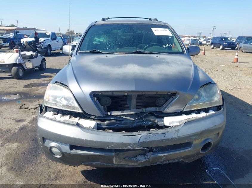 2006 Kia Sorento Ex/Lx VIN: KNDJD733X65567481 Lot: 43523542