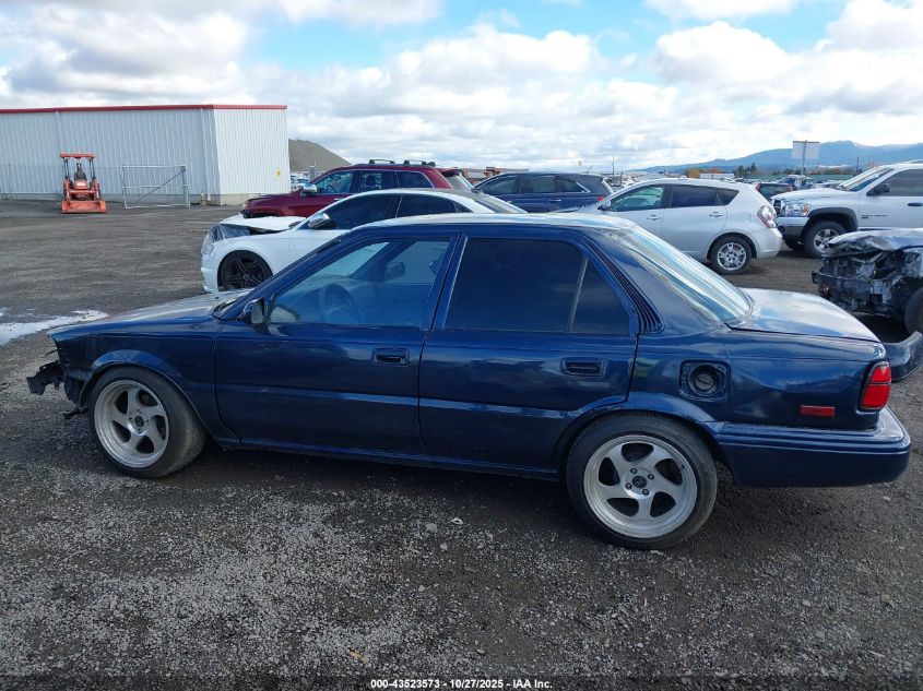 1991 Toyota Corolla VIN: 1NXAE91A2MZ256622 Lot: 43523573