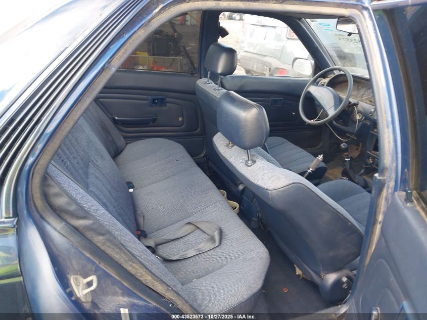 1991 Toyota Corolla VIN: 1NXAE91A2MZ256622 Lot: 43523573