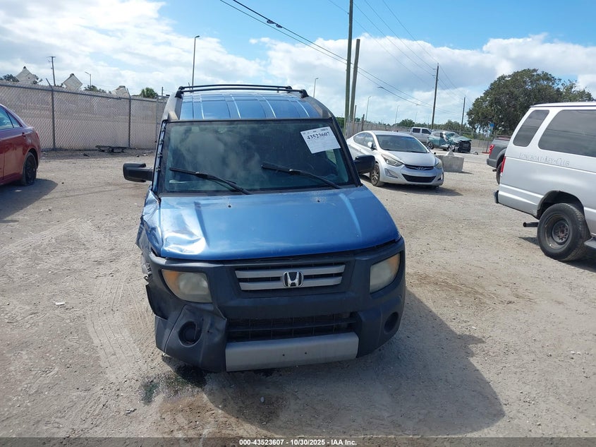 2007 Honda Element Lx VIN: 5J6YH18317L009678 Lot: 43523607