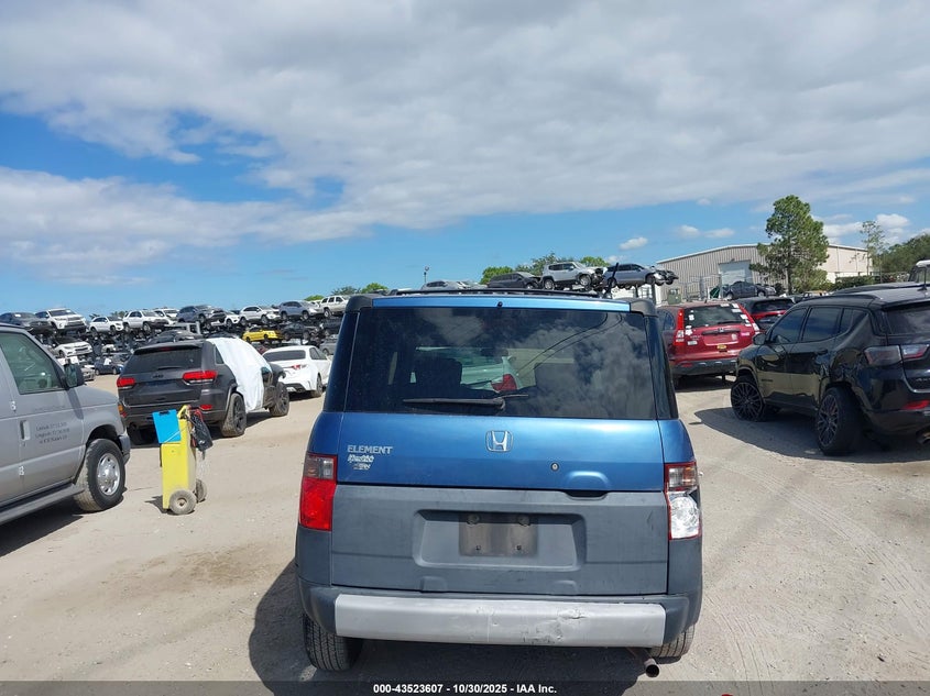 2007 Honda Element Lx VIN: 5J6YH18317L009678 Lot: 43523607