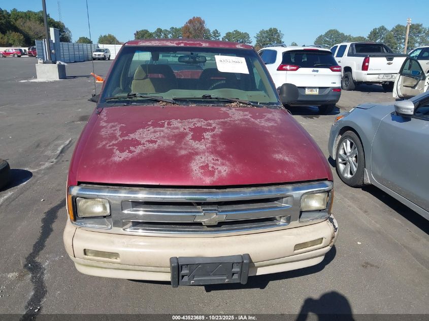 1995 Chevrolet S Truck S10 VIN: 1GCCS14Z0S8215016 Lot: 43523689