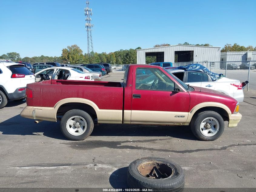 1995 Chevrolet S Truck S10 VIN: 1GCCS14Z0S8215016 Lot: 43523689