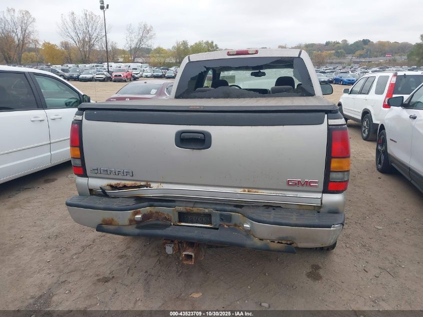 2005 GMC Sierra 1500 Sle VIN: 2GTEK13T151157530 Lot: 43523709