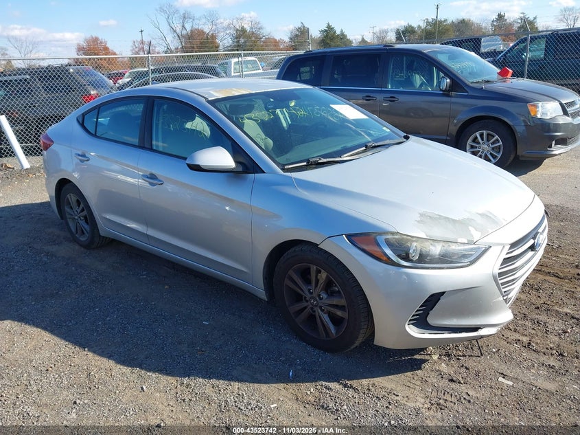2018 HYUNDAI ELANTRA SEL - 5NPD84LF7JH214800