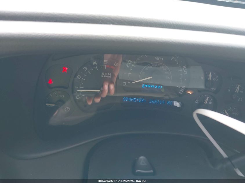 2005 Chevrolet Avalanche 1500 Ls VIN: 3GNEK12Z65G172951 Lot: 43523757