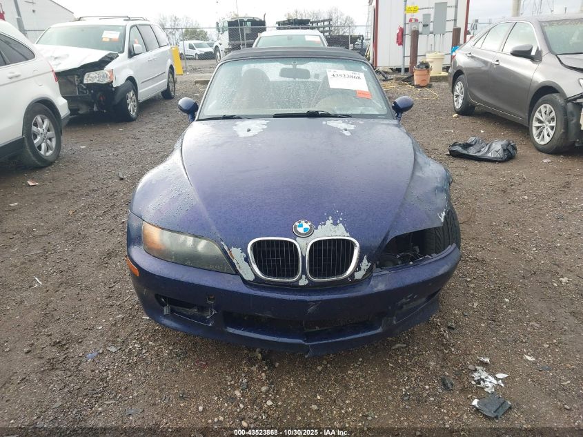 1996 BMW Z3 1.9 VIN: 4USCH7320TLB73898 Lot: 43523868