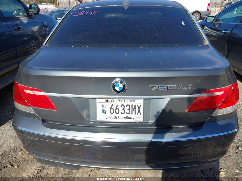 WBAHN83506DT38488 2006 BMW 7ER photo no. 11