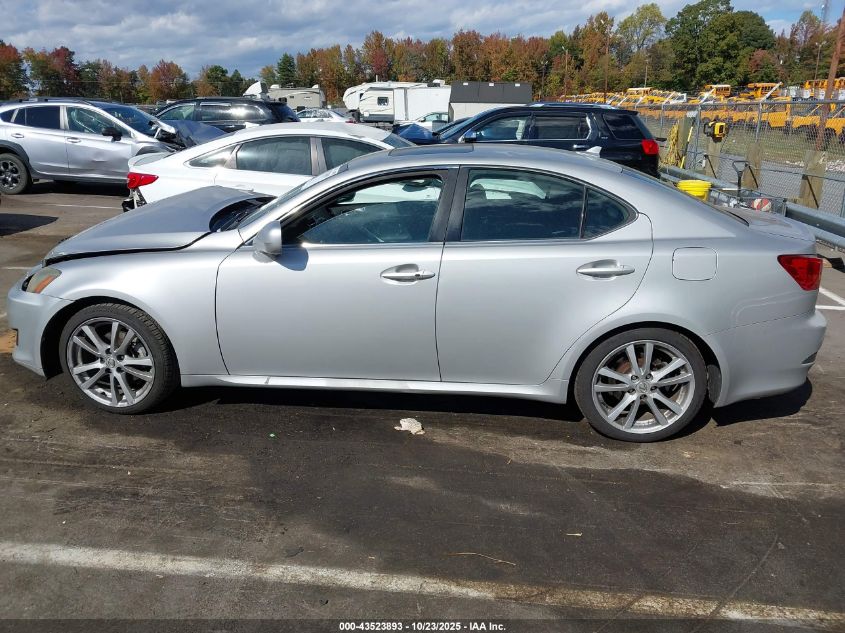 2007 Lexus Is 250 VIN: JTHBK262472037086 Lot: 43523893