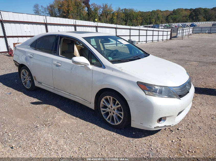 JTHBB1BA9A2013218 2010 Lexus Hs 250H Premium auction photo 1